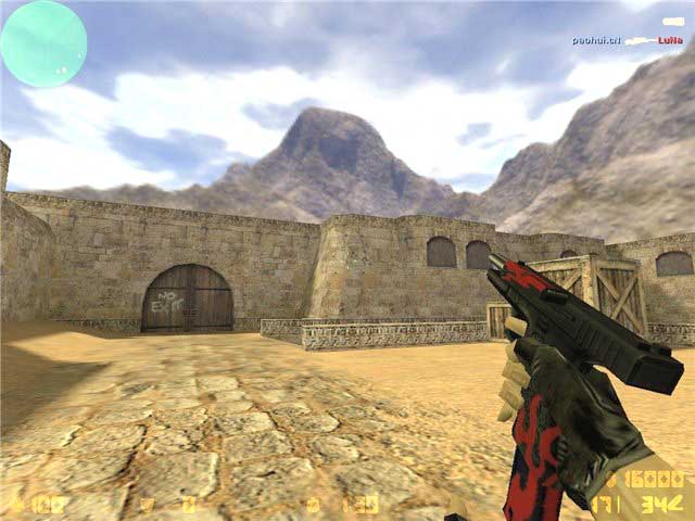 Скачать модель Glock - Red Flame