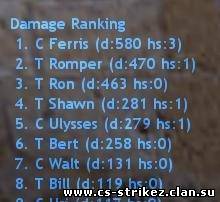Damage Ranking