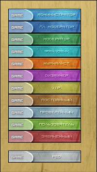 Новейшие, очень красивые иконки групп для сайта uCoz + в формате PSD