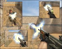 Blue-Yellow Muzzleflashes